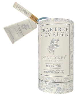 Crabtree & Evelyn Nantucket Briar notes evoke seaside charm for daily care.