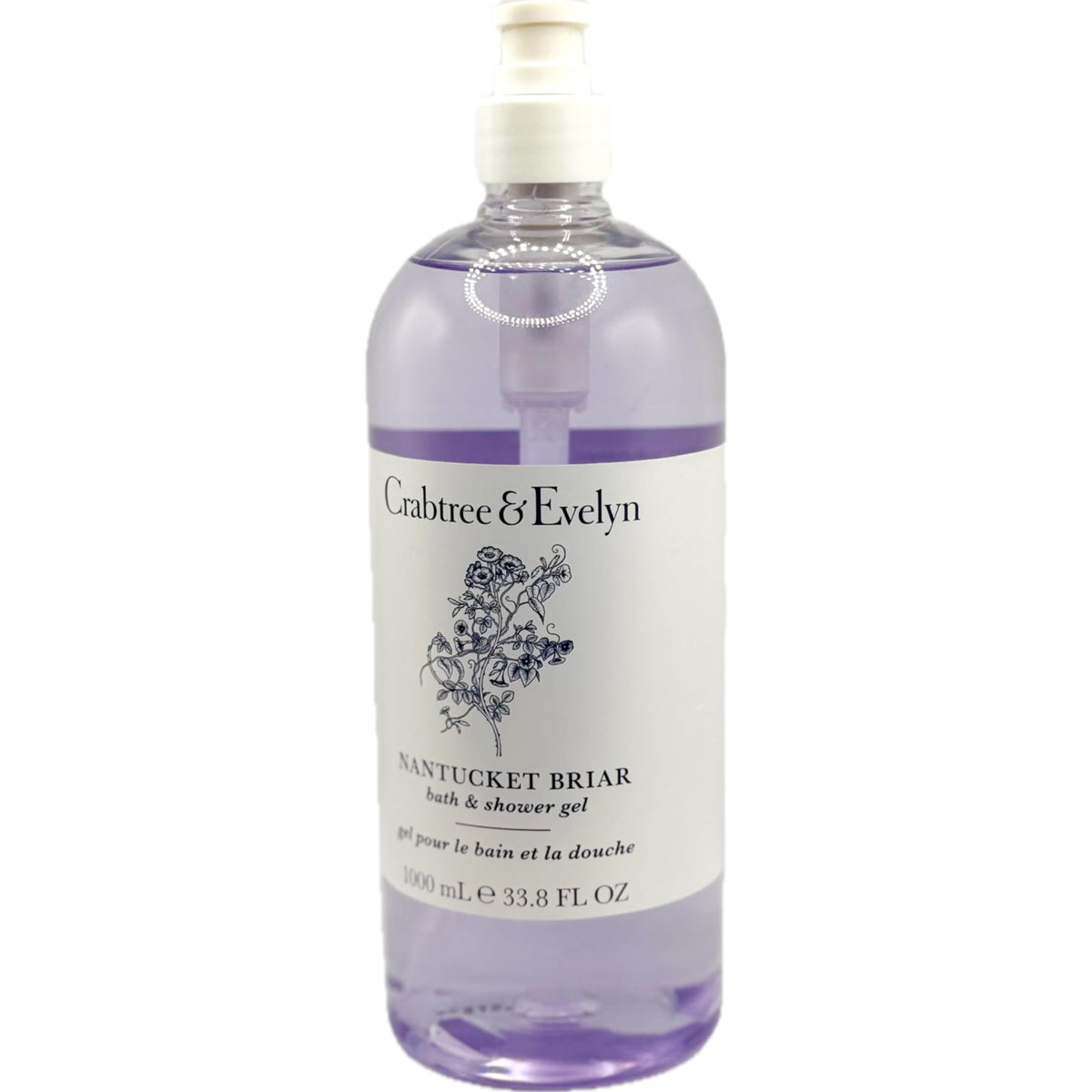 Nantucket Briar bath gel creates a rich, inviting lather during your shower.