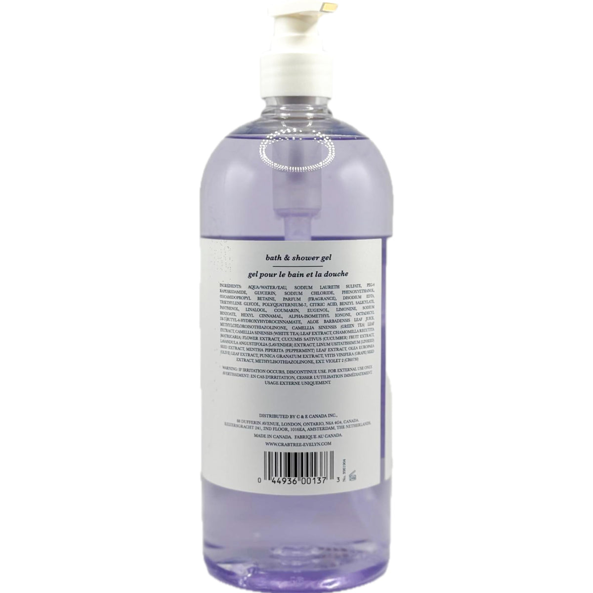 Signature Nantucket Briar fragrance enhances your cleansing experience.