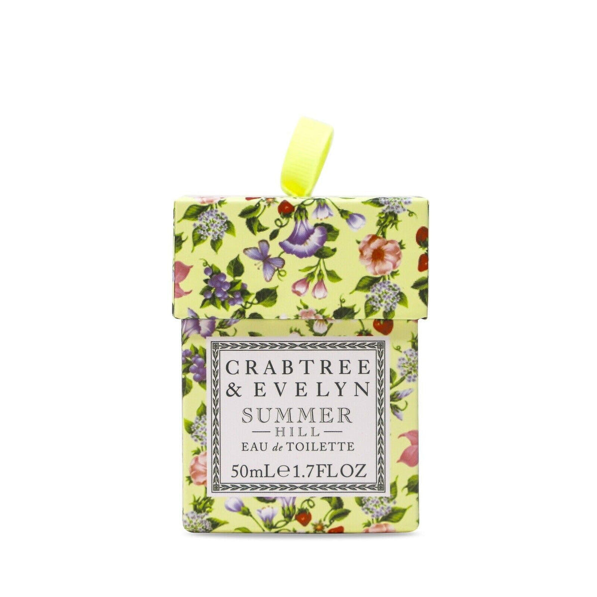 Crabtree Evelyn Summer Hill floral close-up evokes orchard freshness for everyday use