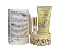 Gift-ready Crabtree & Evelyn Summer Hill set displayed in sophisticated packaging.