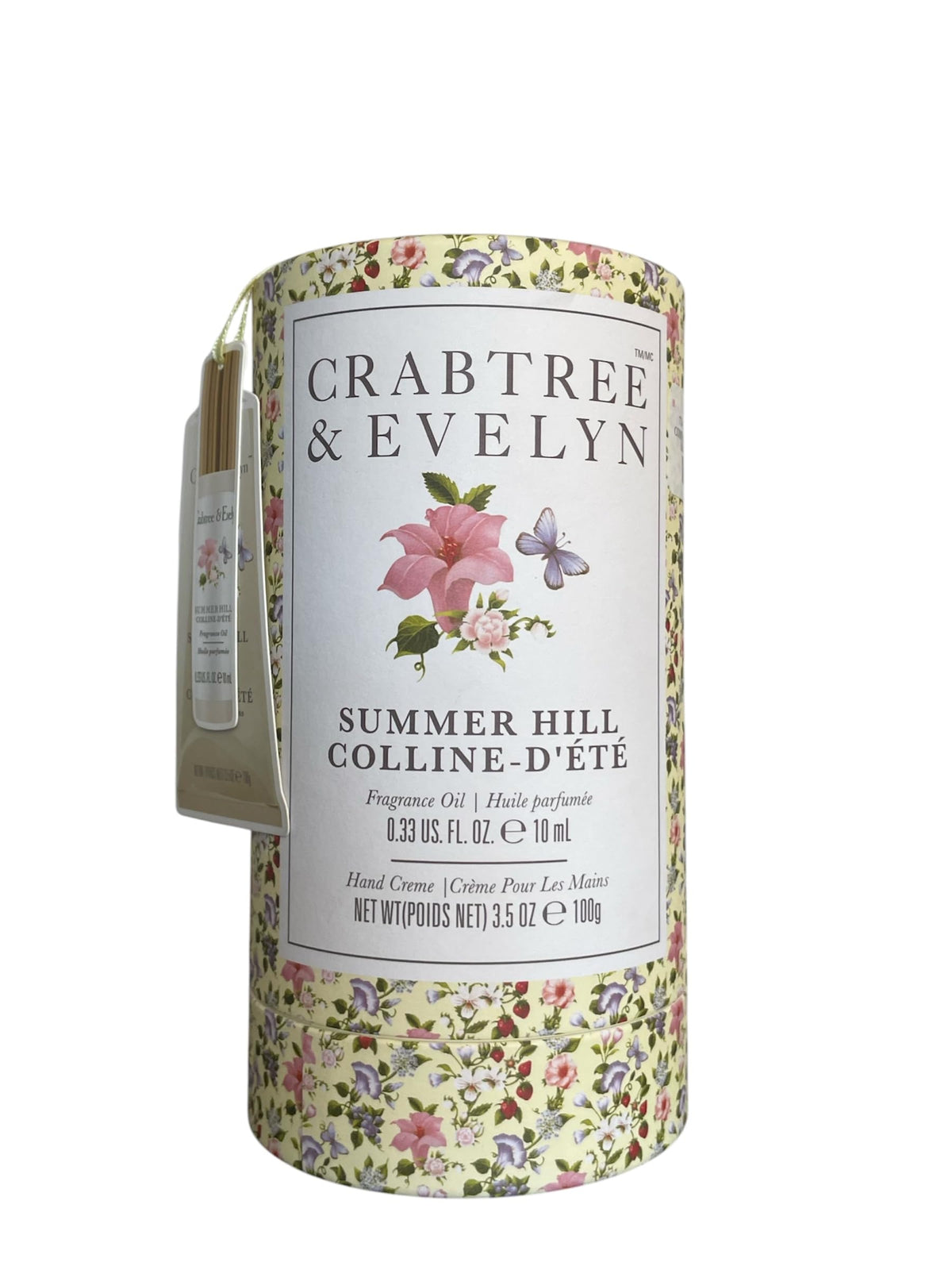 Crabtree & Evelyn Summer Hill duo ideal for travel or daily use.