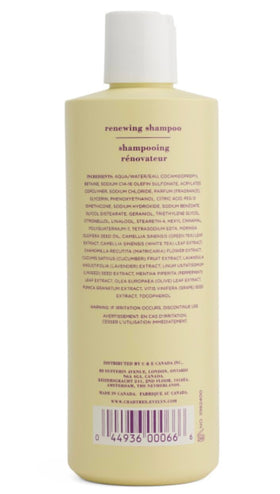 Crabtree and Evelyn Verbena Lavender shampoo lather delivering refreshing cleanse.