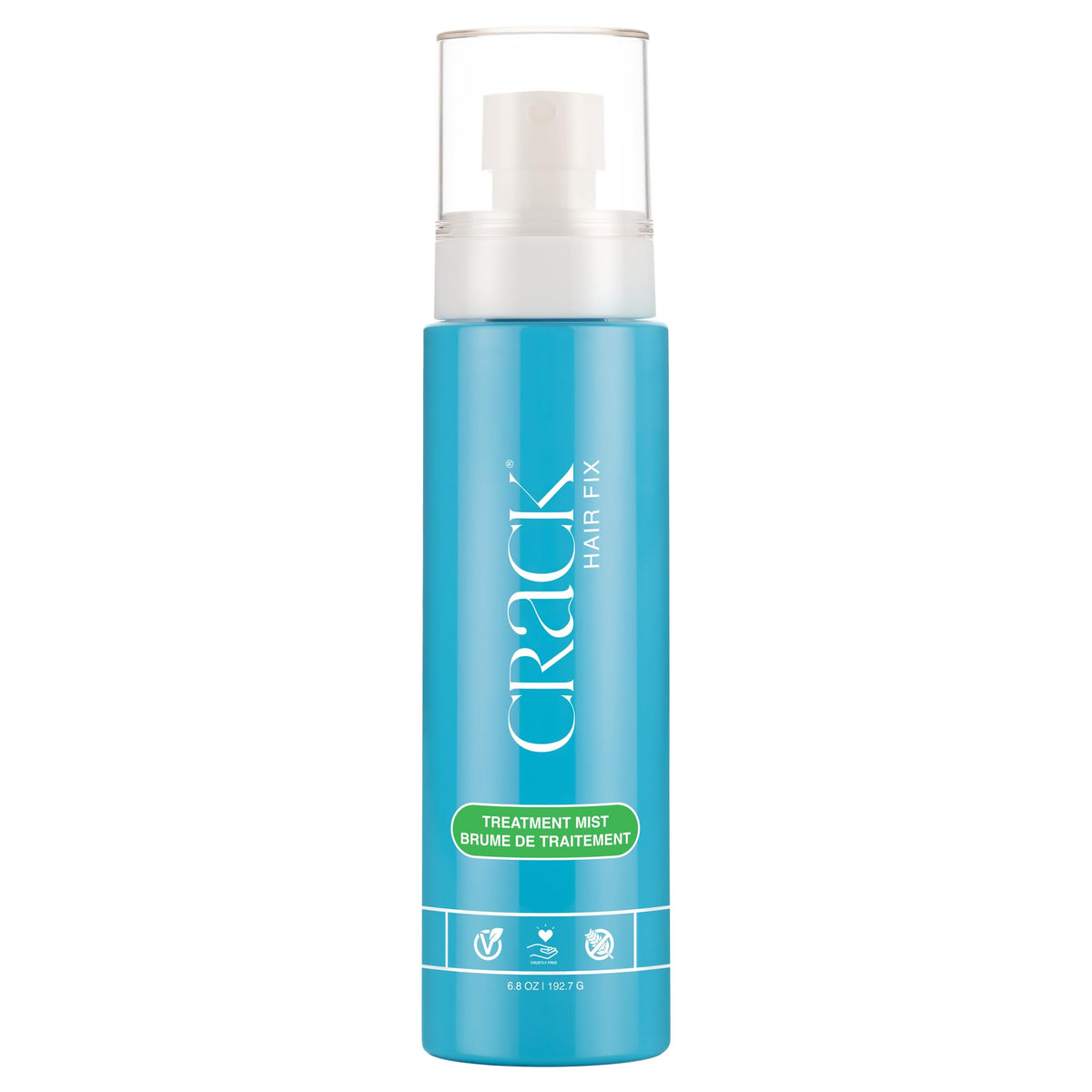 Crack Hair Fix Mist Spray bottle for daily moisture and protection