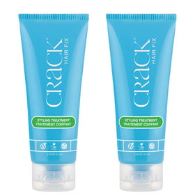 Crack Hair Fix trial packaging shown for on-the-go styling and convenience.