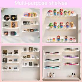 Craftifano wall-mounted rack side profile highlights a slim footprint for compact spaces