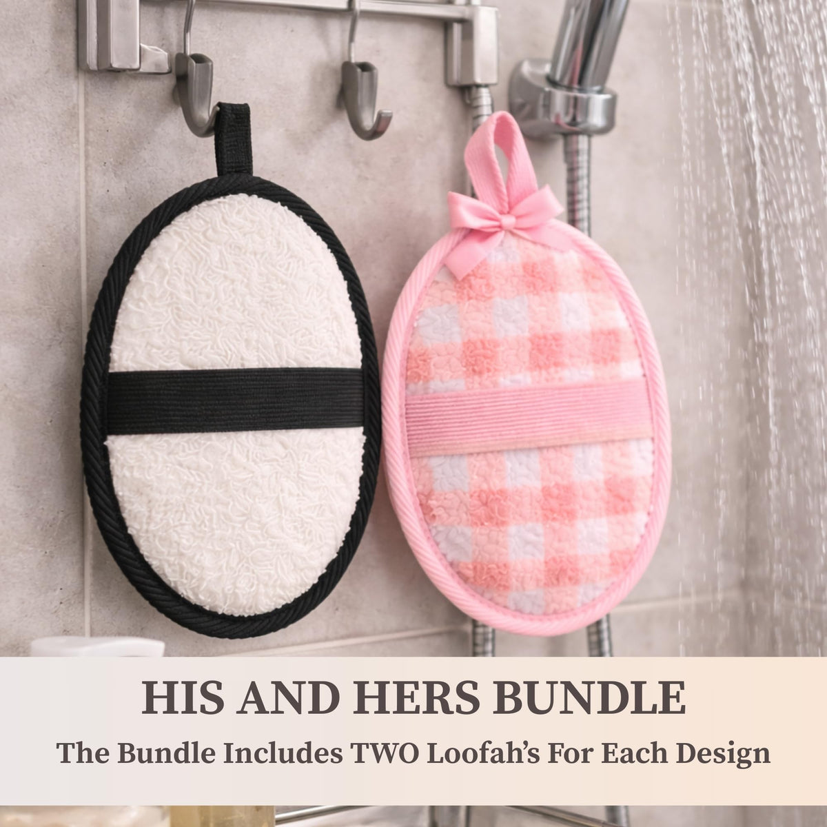 CraftsOfEgypt durable loofah pad designed for long-lasting daily use.