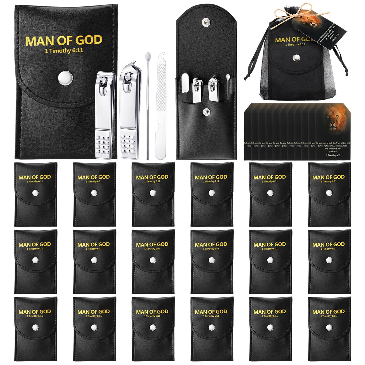 CraftyDream Man of God 24-set packaging, ideal for gifting.