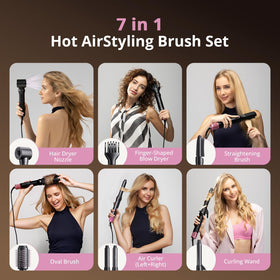 CrazyMar Air Wrap Hair Styler in action delivering fast drying performance.