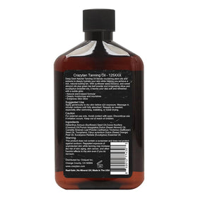 Crazytan oil pour close-up showing lightweight, fast-absorbing texture