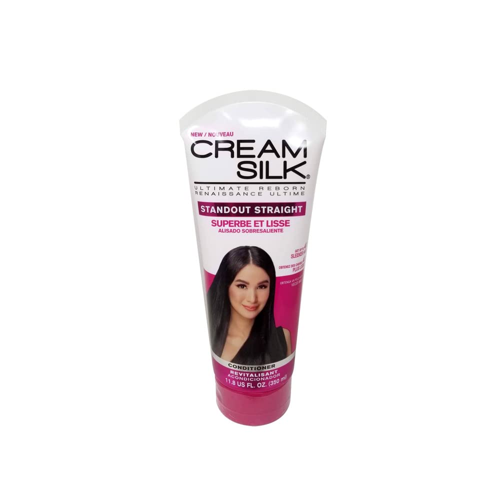 Cream Silk Standout Straight bottle 350ml for smooth, manageable hair.