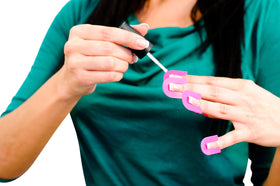 CreaNails precision nail-art guide aiding intricate designs