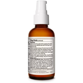 Micronized benzoyl peroxide icon on Create Cosmetics BPT10 packaging for deeper delivery.
