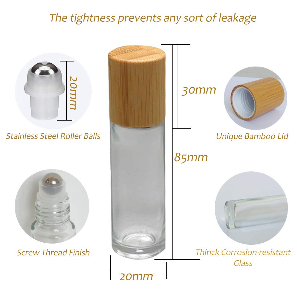Compact travel bottle set fits purse or pocket for on-the-go aromatherapy