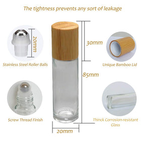 Compact travel bottle set fits purse or pocket for on-the-go aromatherapy