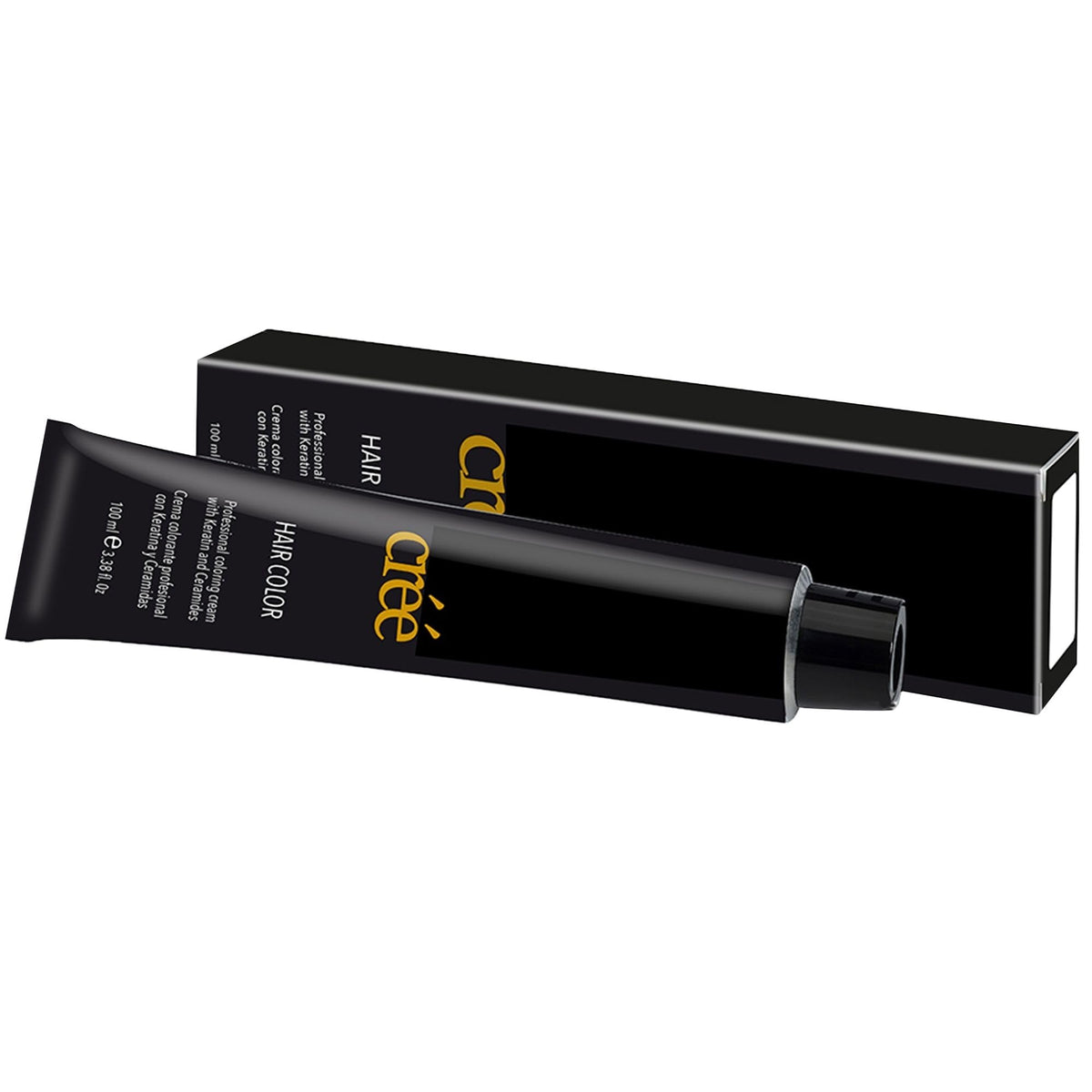 Cree Professional Red application on hair demonstrates smooth, even root-to-tip coverage.