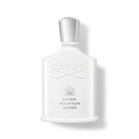 Creed Silver Mountain Water front bottle shows premium design for refined fragrance collection.