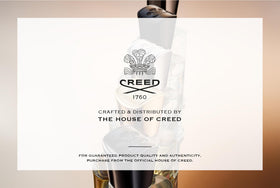 Creed Silver Mountain Water bottle art and packaging reflect Swiss alpine purity.