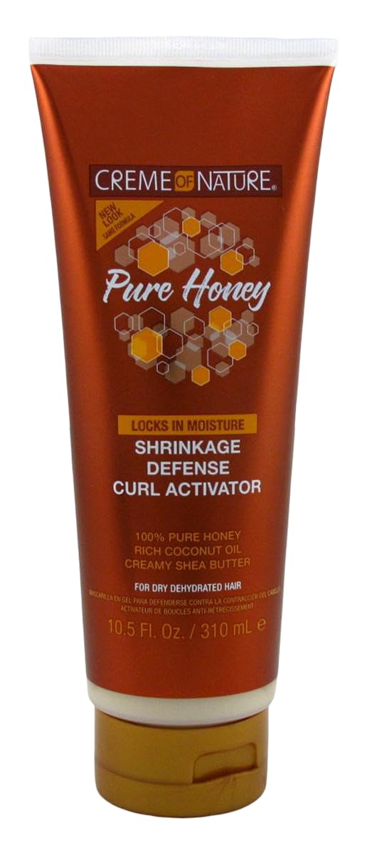Creme of Nature Pure Honey Curl Activator pack is travel-ready for on the go styling.