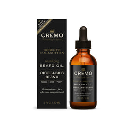 Cremo Distiller's Blend ingredients hint at smoky vetiver and oak notes.