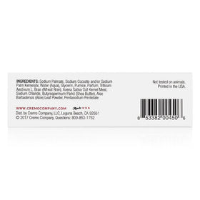 Cremo Bourbon and Oak exfoliating bar offers a long-lasting fragrance without overpowering.