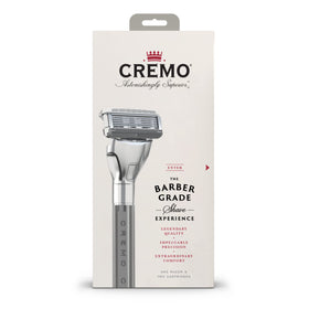 Cremo Diamond-Coated 5-Blade Razor close-up for precision shaving.