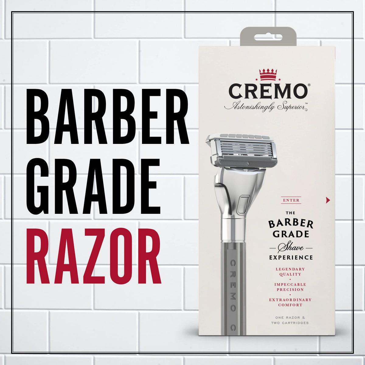 Cremo Hydrating Gel Pools show slick glide.