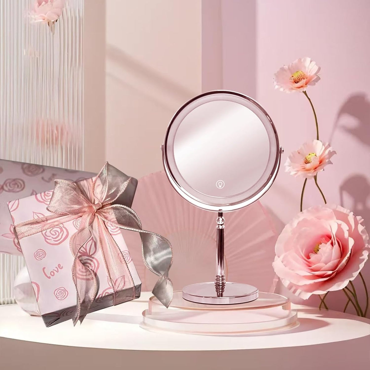 Creocasy makeup mirror makes a thoughtful gift for beauty lovers and busy professionals