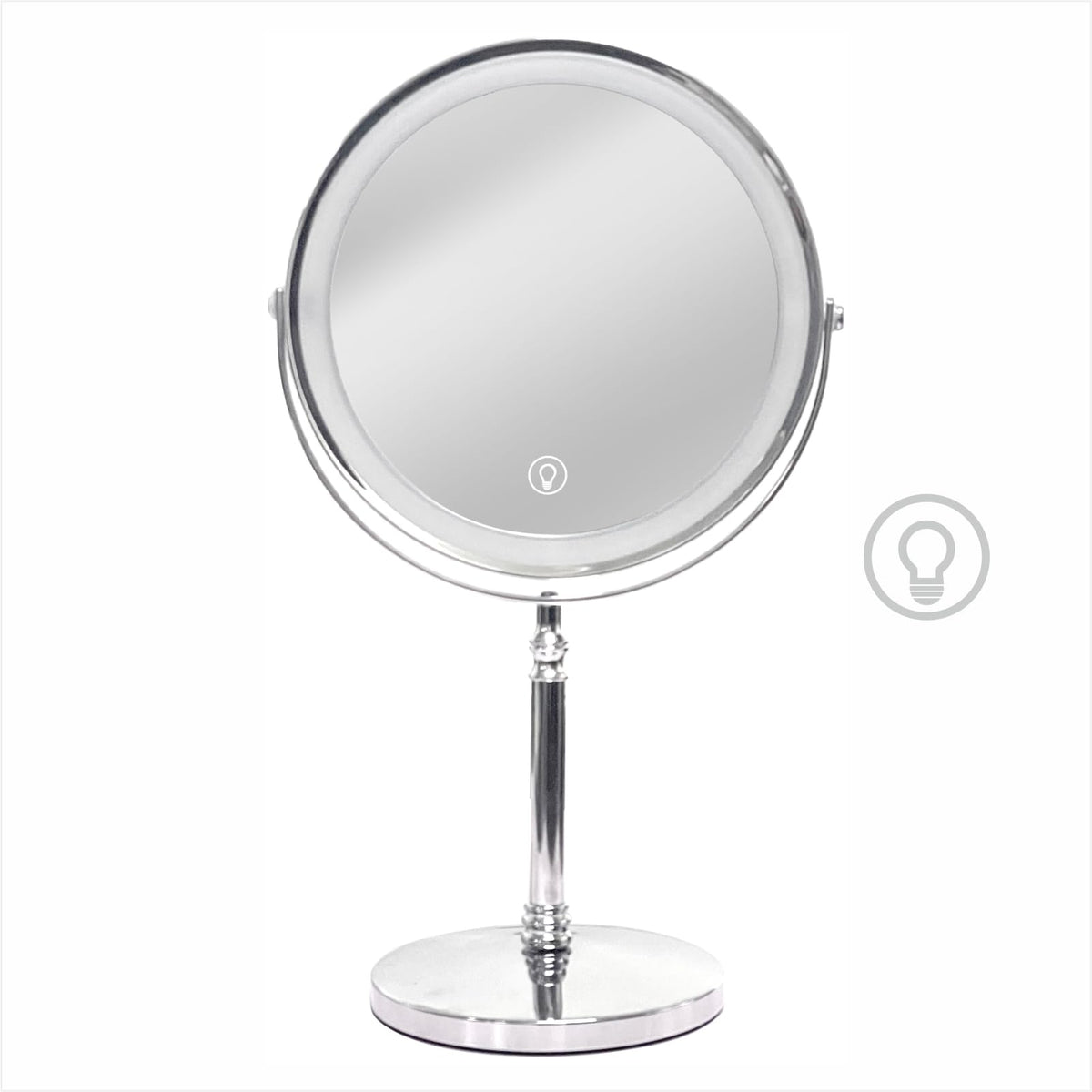 Creocasy makeup mirror with lights for precise application