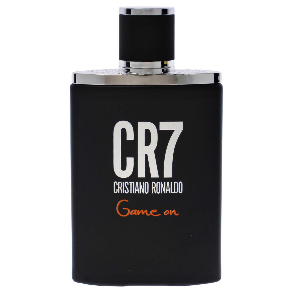 CR7 Game On bottle front view for bold daytime wear.