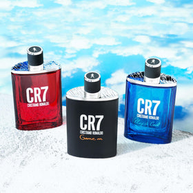 CR7 Game On cap close-up showing premium detailing.