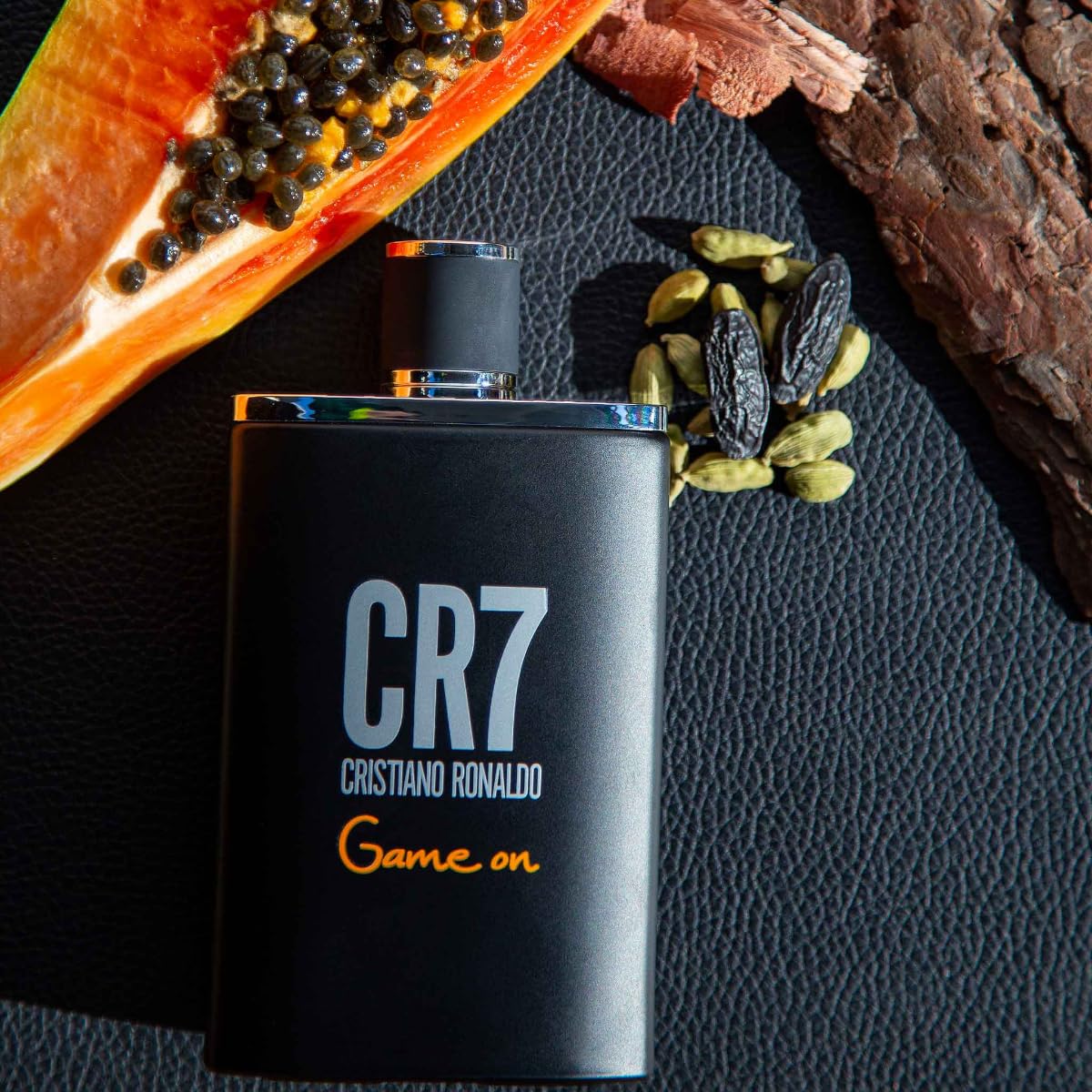 CR7 Game On spray mist demonstrates easy, even application.