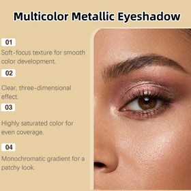 CRIVERY long-lasting-shine swatch highlights vibrant pigments.