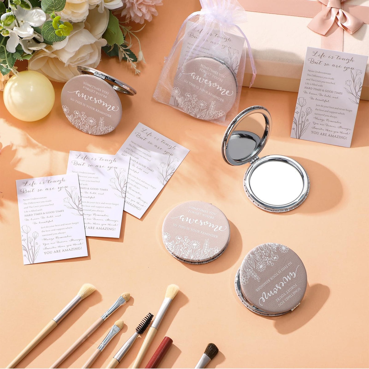 CroBlissful inspirational card adds a thoughtful message for gifting