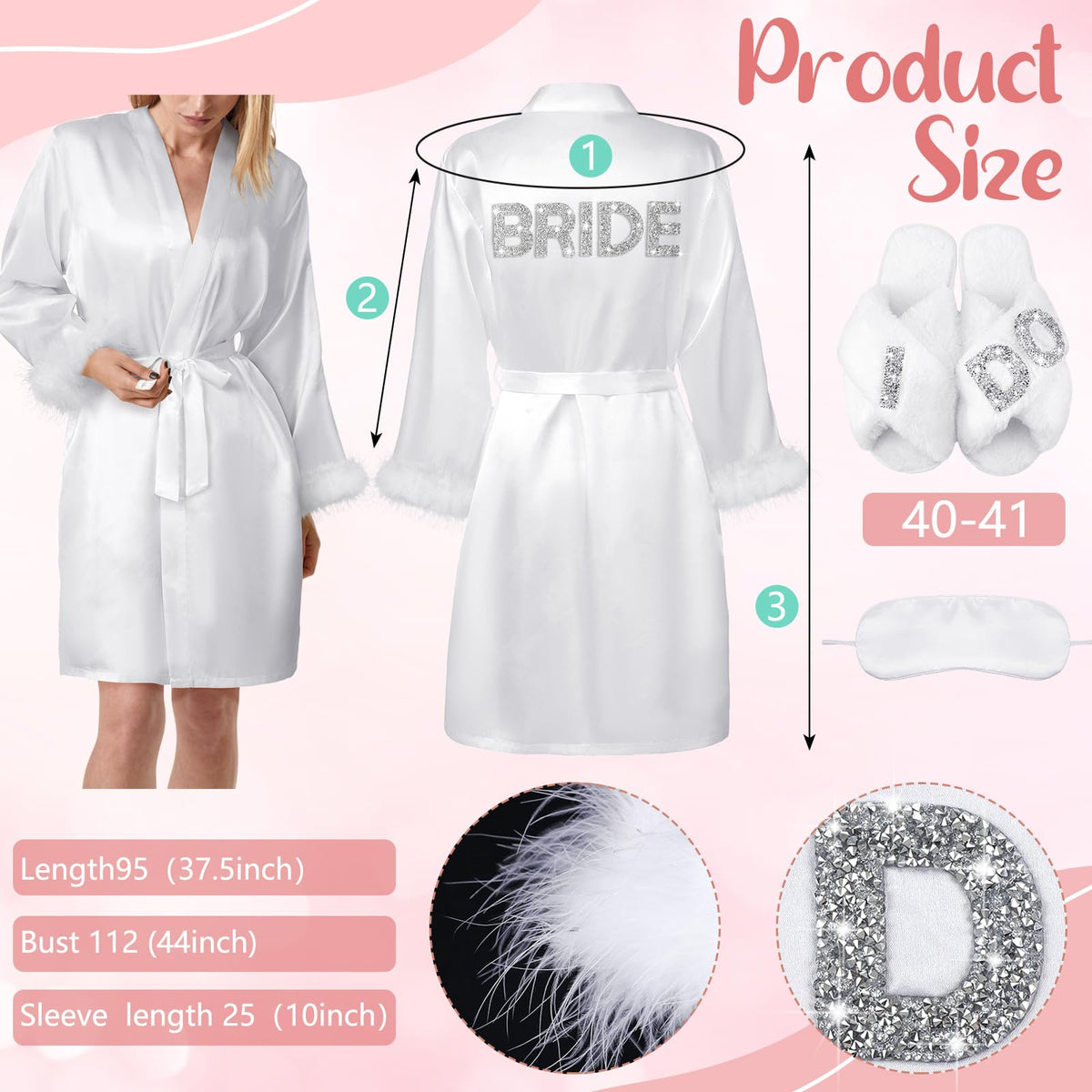 Croloose slippers with rhinestone details for comfortable bridal prep sessions