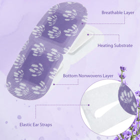 Croloose self-heating eye mask provides warm steam without microwaves.