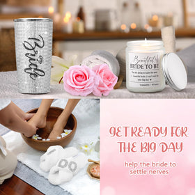 Croloose 20 oz tumbler for hydration during wedding prep