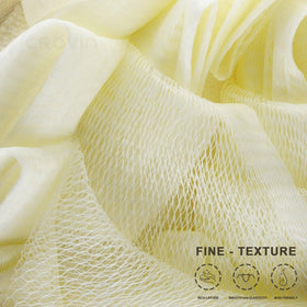Crovin mesh texture closeup showing gentle exfoliation for smoother skin.