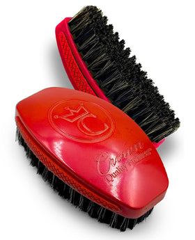 Crown Quality 360 Sport Wave Caesar 2.0 brush in full view for at-home wave styling