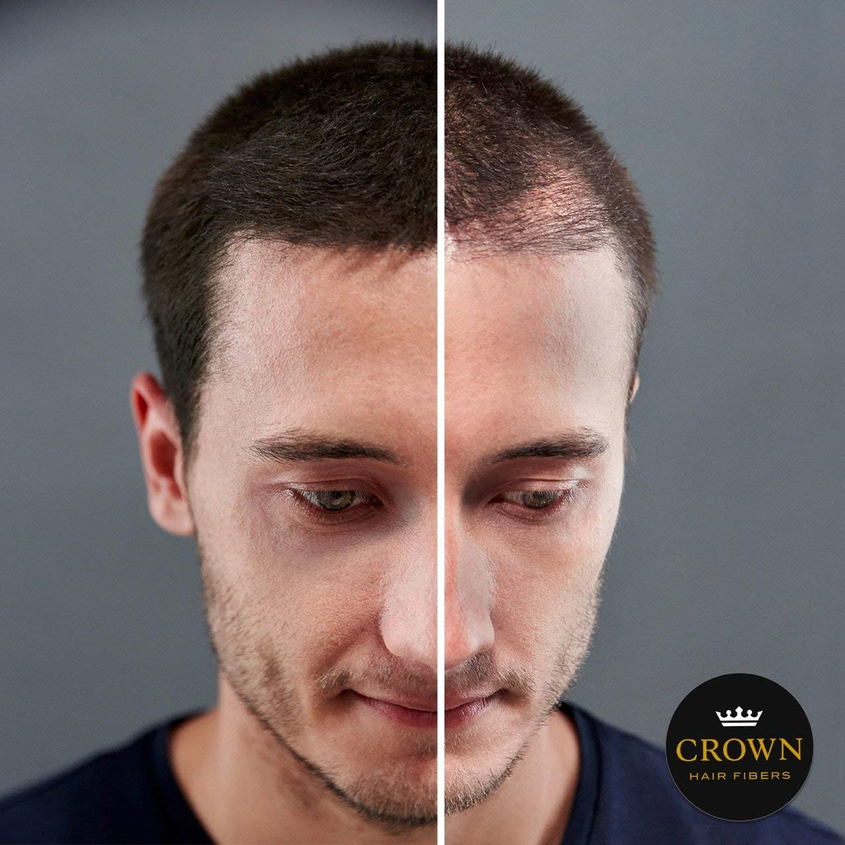 Model shows fuller appearance using Crown Twenty1 fibers outdoors