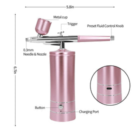Crpen 7cc cup enables quick detailing and minimal waste in nail art.