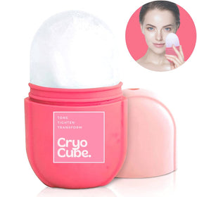 Cryo Cube eye depuff roller smoothing the under-eye area