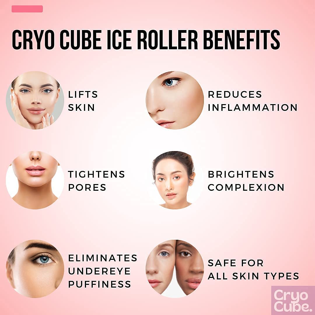 Cryo Cube neck ice roller for a refreshed neckline