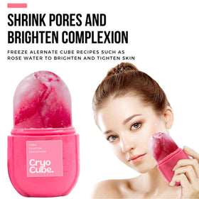 Cryo Cube skin glow boost for a brighter complexion