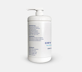 Cryo Remedy smooth glide application aids even gel distribution during devices.
