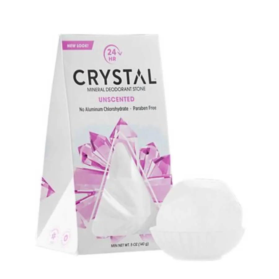 Crystal Essence Crystl Body Rock Deod barrier illustrates invisible odor protection
