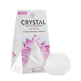 Crystal Essence Crystl Body Rock Deod barrier illustrates invisible odor protection