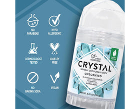 Crystal Essence Vegan Cruelty-Free badge communicates ethical sourcing