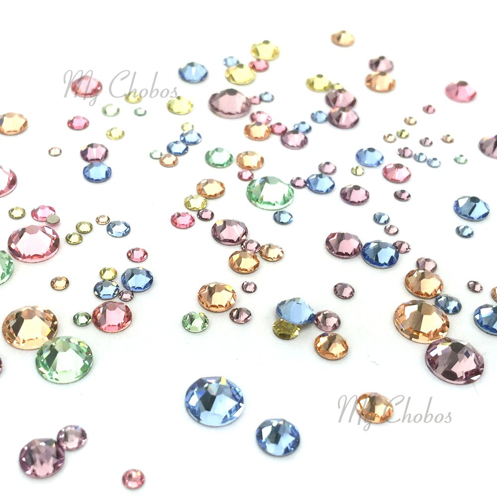 Crystal-Wholesale Swarovski flatbacks No Hotfix with platinum foiling for enhanced brilliance.