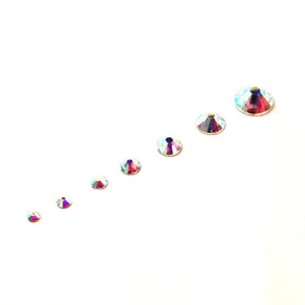 Crystal-Wholesale Swarovski 2058/2088 platinum foiled no-hotfix flatbacks for brilliant sparkle.
